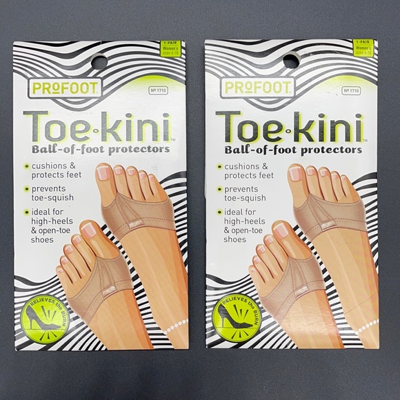Toekini Accessories 2 Nib Toekini Ball Of Foot Protectors Poshmark